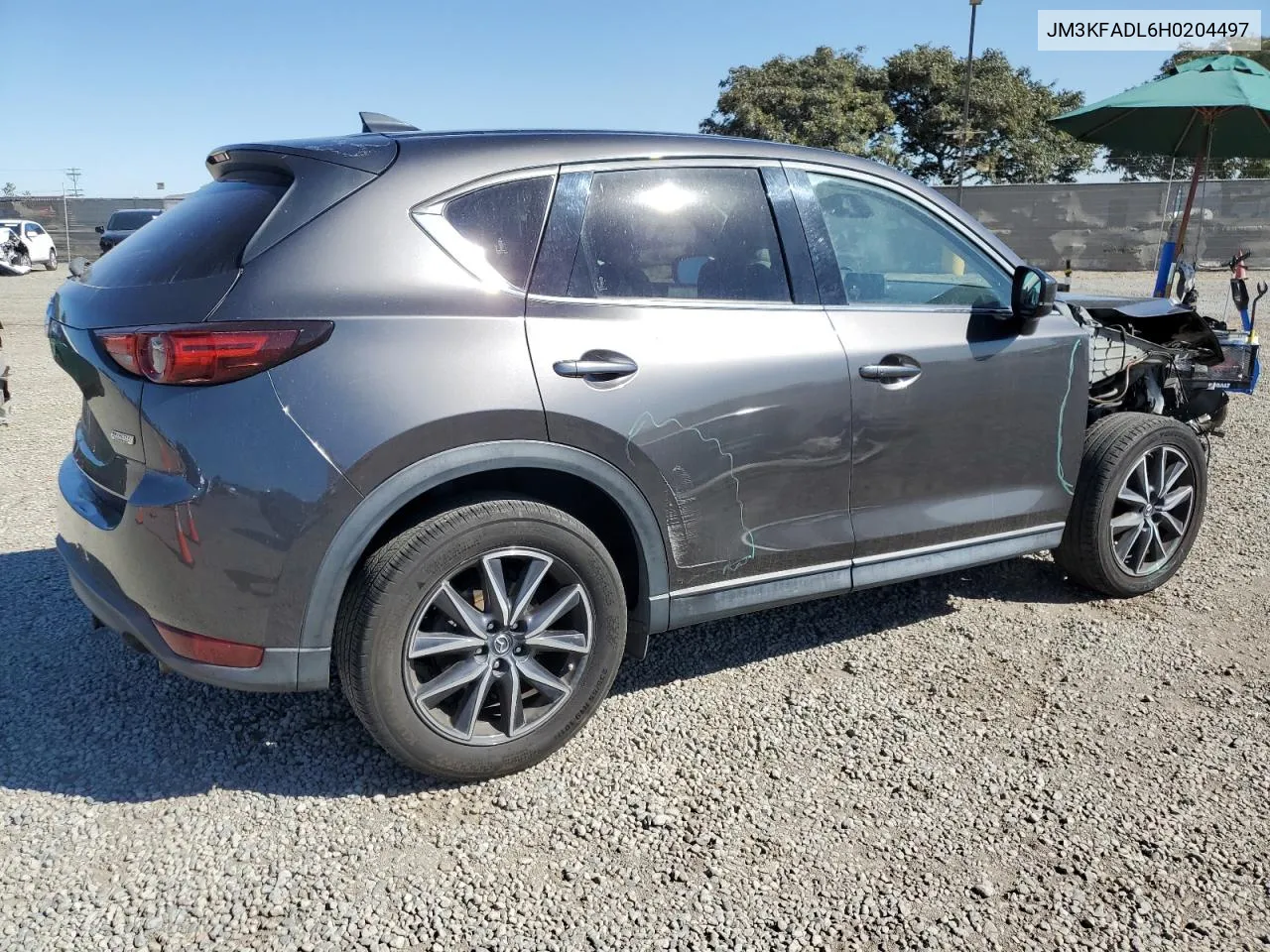 2017 Mazda Cx-5 Grand Touring VIN: JM3KFADL6H0204497 Lot: 78944824