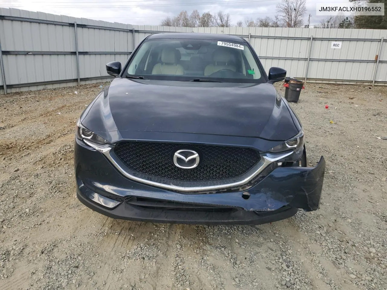 2017 Mazda Cx-5 Touring VIN: JM3KFACLXH0196552 Lot: 79554984