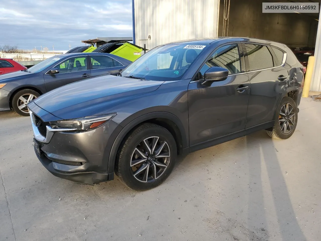 2017 Mazda Cx-5 Grand Touring VIN: JM3KFBDL6H0150592 Lot: 80005134