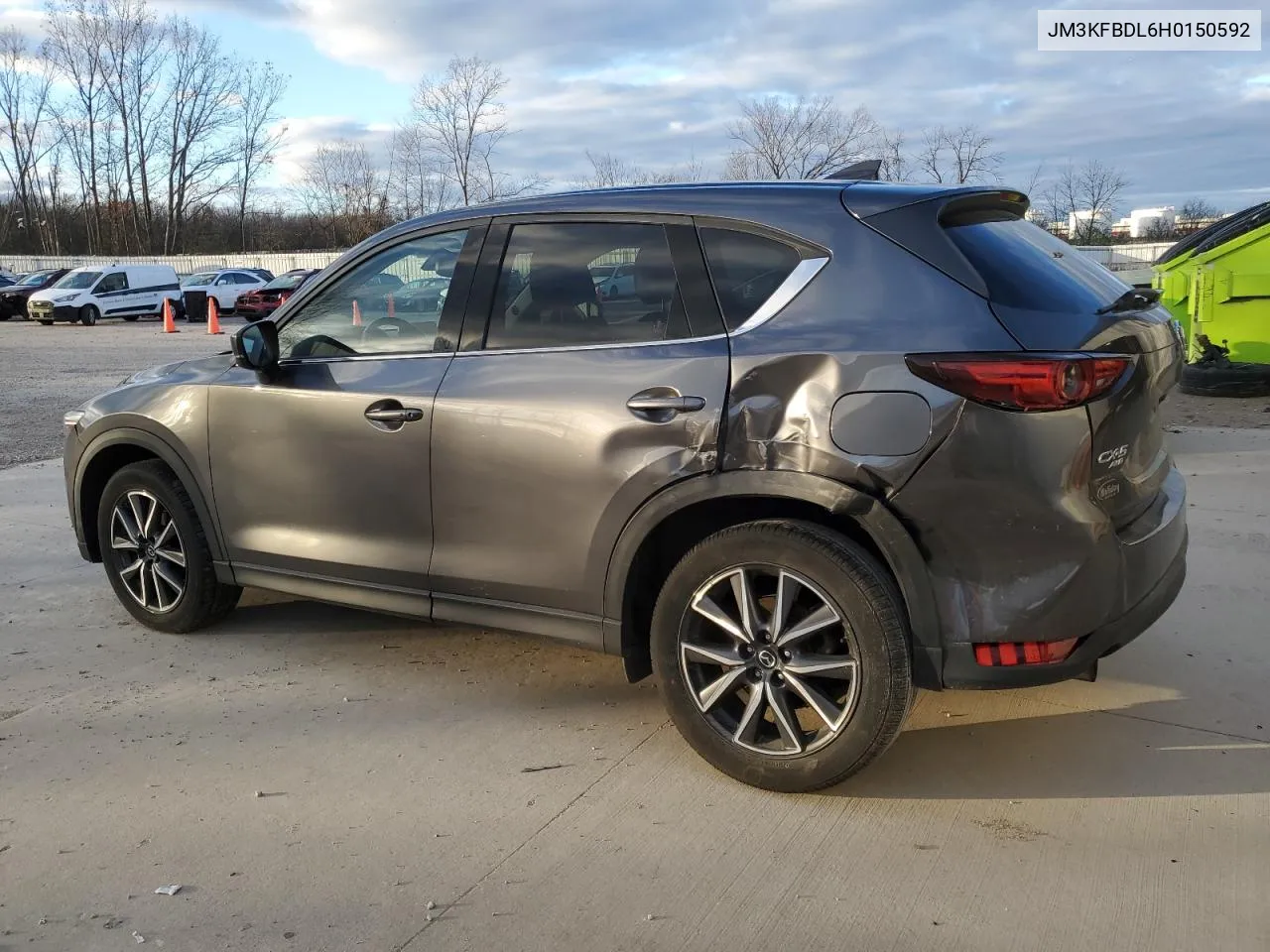 2017 Mazda Cx-5 Grand Touring VIN: JM3KFBDL6H0150592 Lot: 80005134