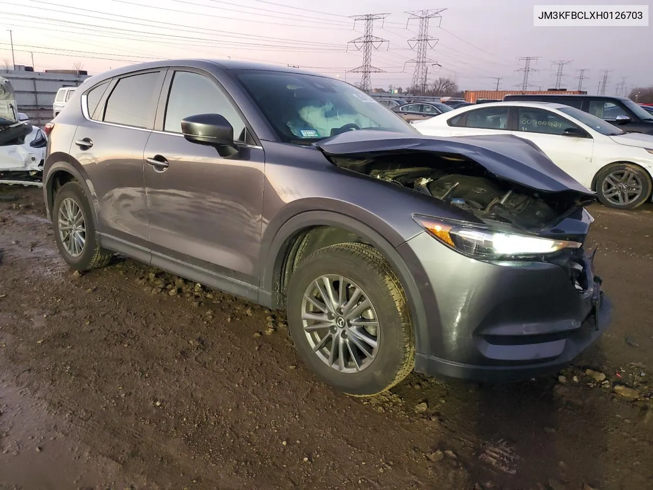 2017 Mazda Cx-5 Touring VIN: JM3KFBCLXH0126703 Lot: 80647974