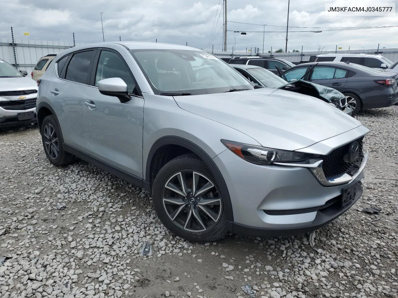 2018 Mazda Cx-5 Touring VIN: JM3KFACM4J0345777 Lot: 53401784