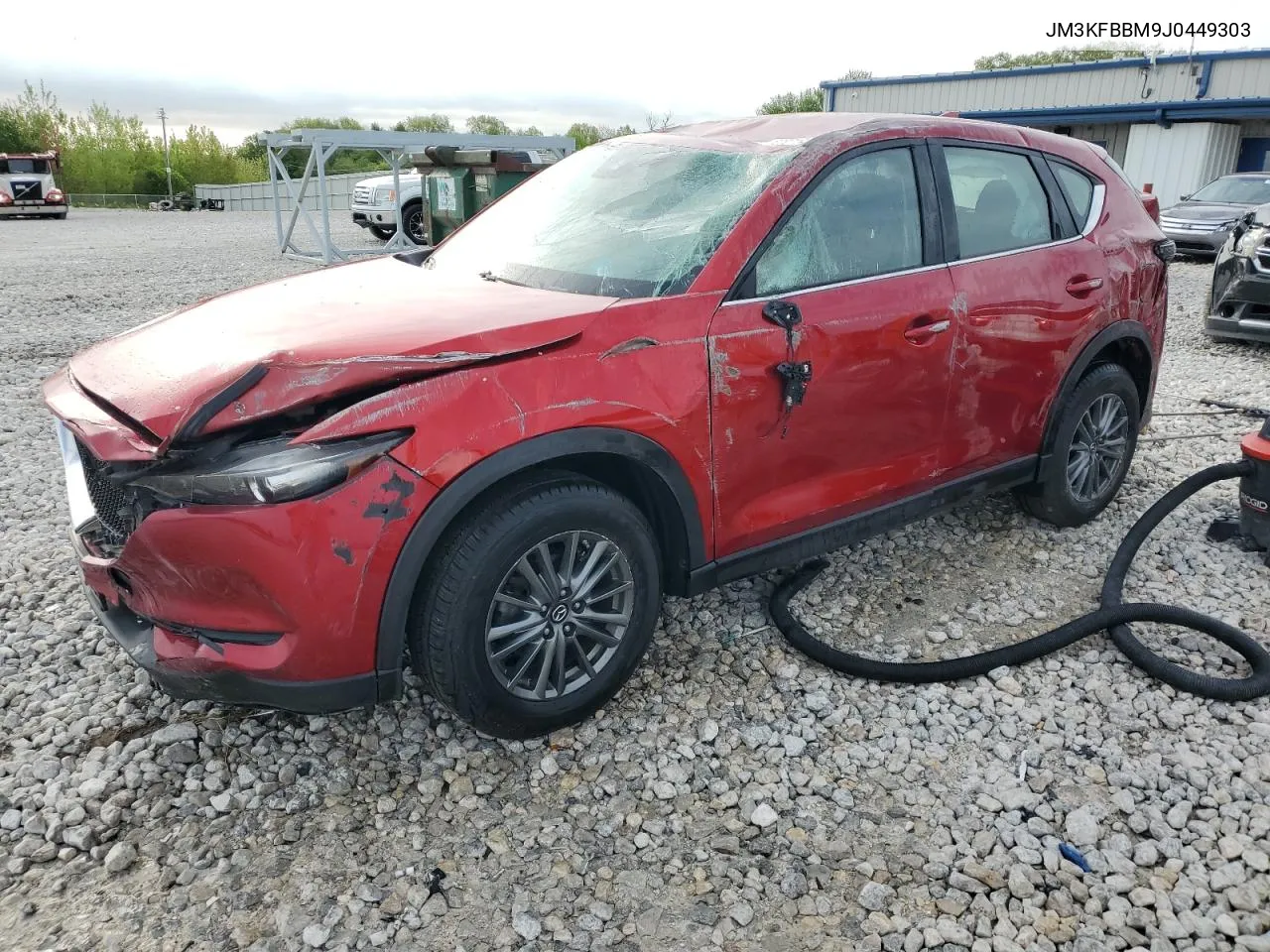 2018 Mazda Cx-5 Sport VIN: JM3KFBBM9J0449303 Lot: 53801644