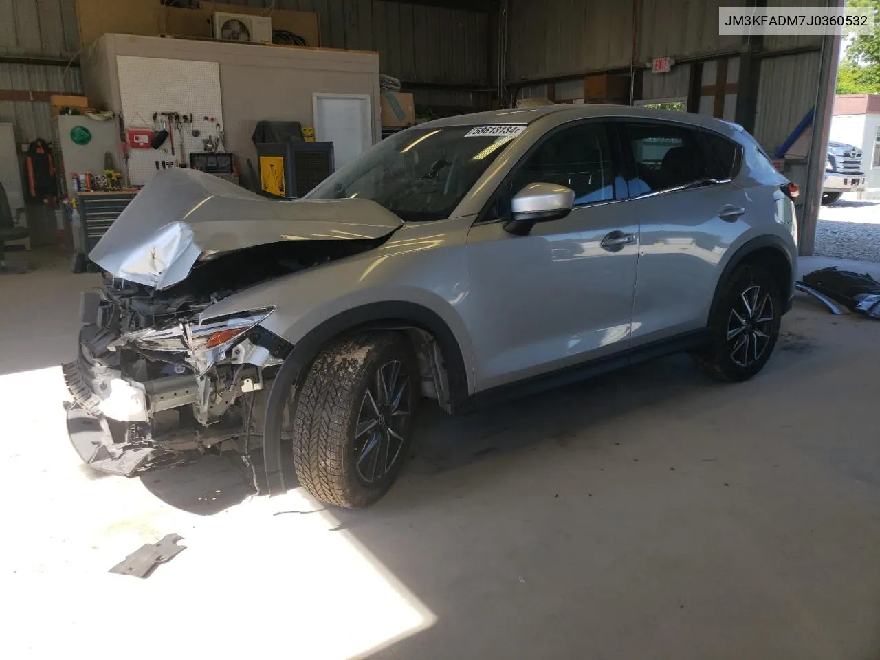 2018 Mazda Cx-5 Grand Touring VIN: JM3KFADM7J0360532 Lot: 58613134