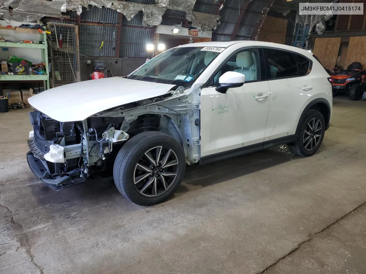 2018 Mazda Cx-5 Grand Touring VIN: JM3KFBDM1J0415174 Lot: 59885764