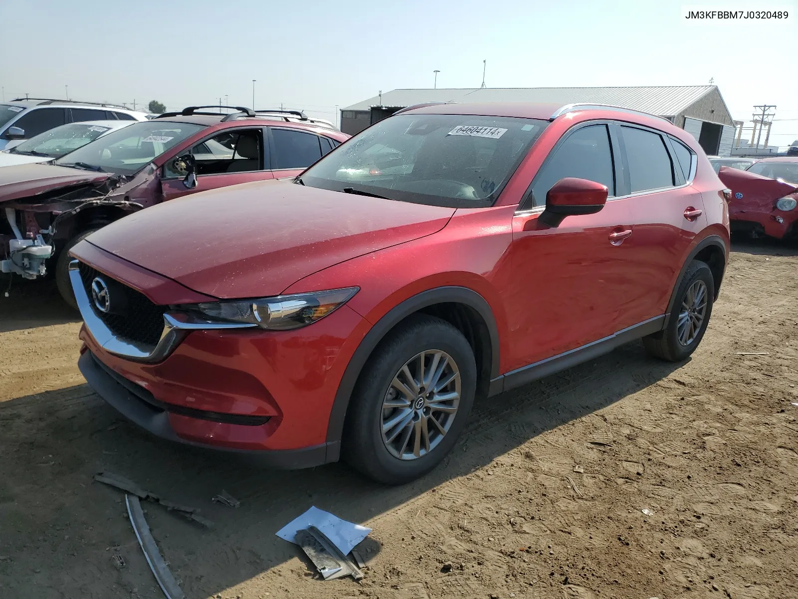 2018 Mazda Cx-5 Sport VIN: JM3KFBBM7J0320489 Lot: 64604114