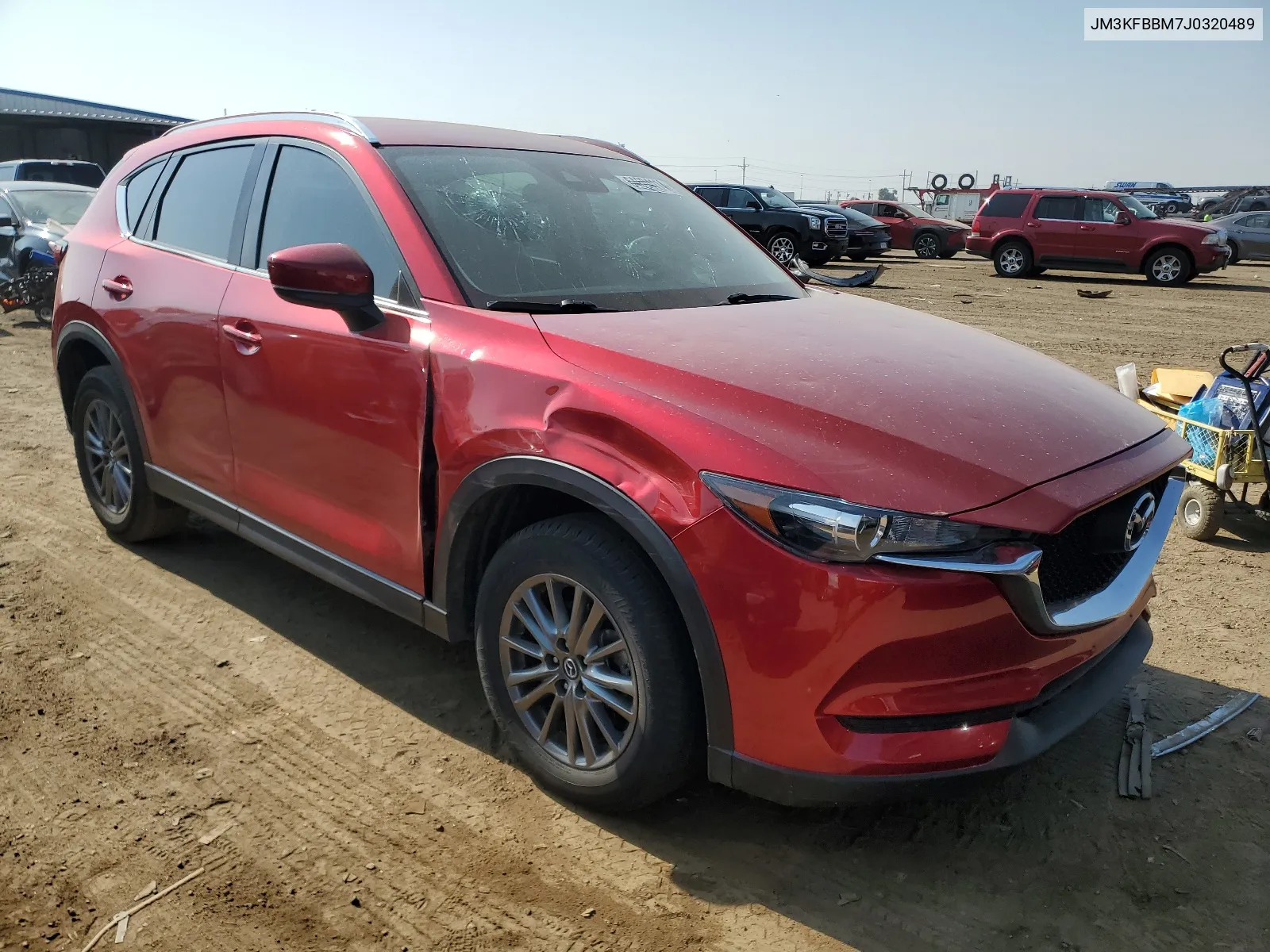 2018 Mazda Cx-5 Sport VIN: JM3KFBBM7J0320489 Lot: 64604114