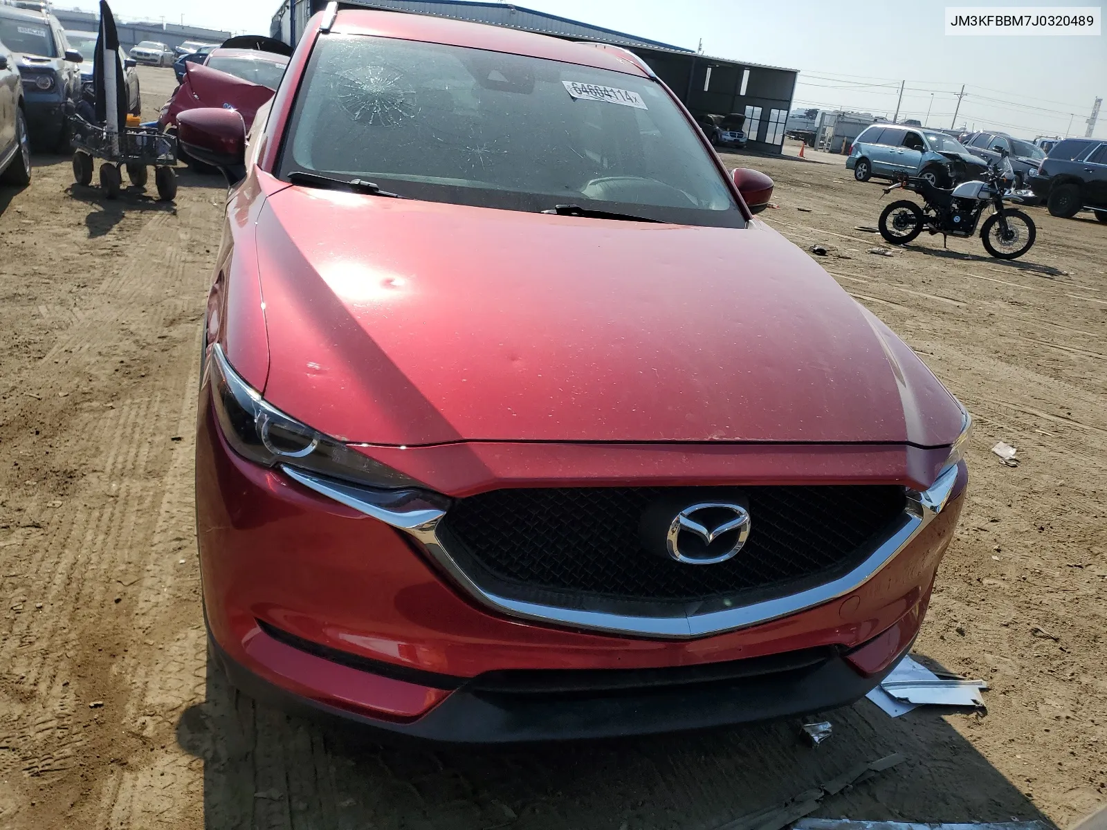 2018 Mazda Cx-5 Sport VIN: JM3KFBBM7J0320489 Lot: 64604114