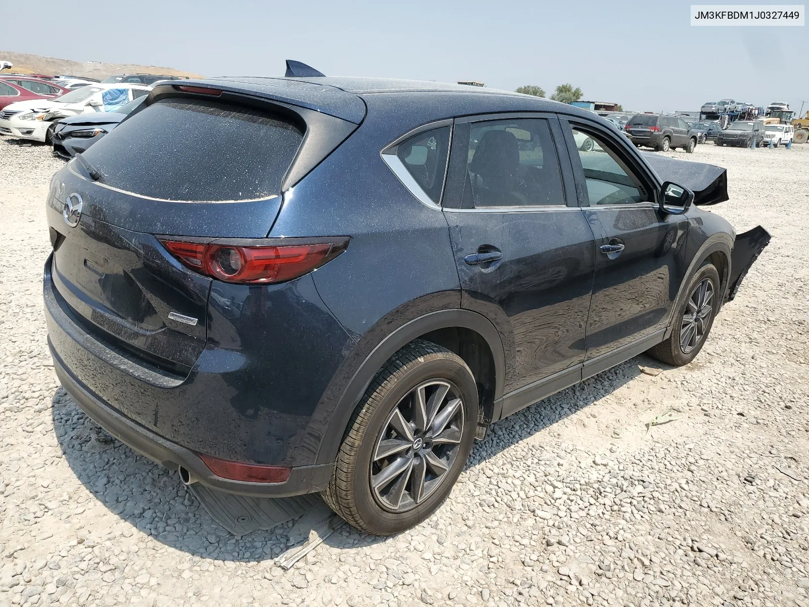 2018 Mazda Cx-5 Grand Touring VIN: JM3KFBDM1J0327449 Lot: 64720674