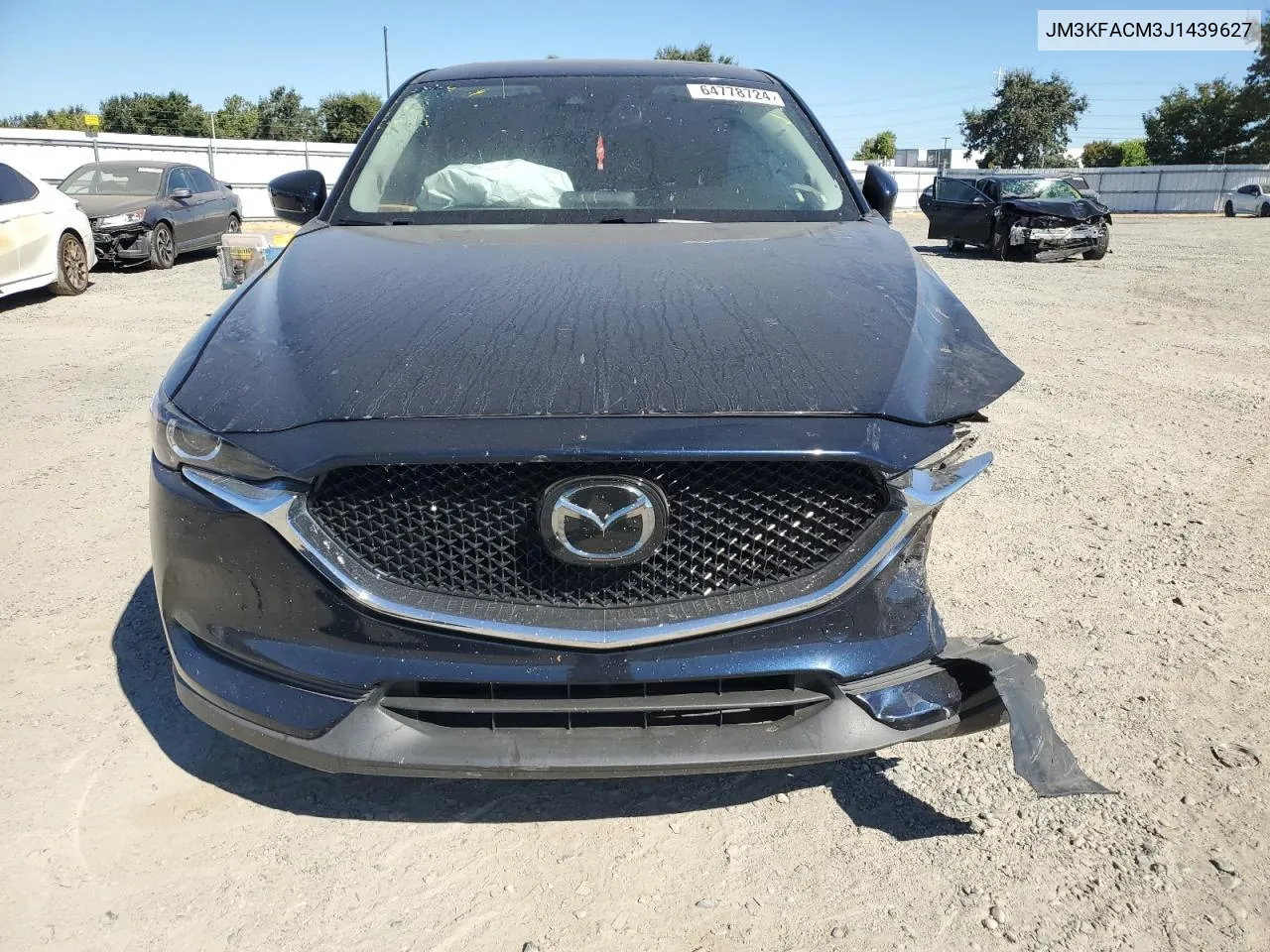 2018 Mazda Cx-5 Touring VIN: JM3KFACM3J1439627 Lot: 64778724