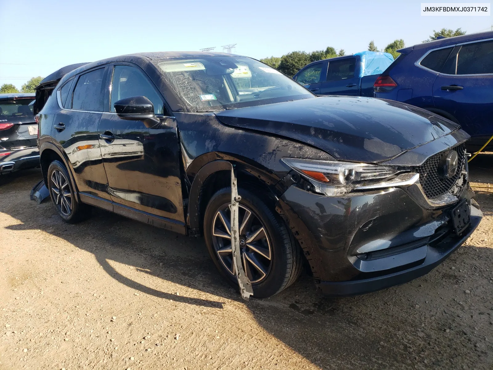 2018 Mazda Cx-5 Grand Touring VIN: JM3KFBDMXJ0371742 Lot: 65531994