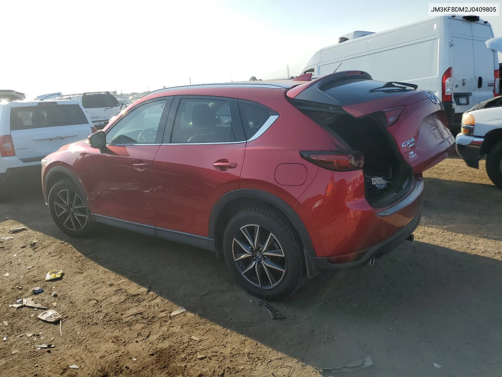 2018 Mazda Cx-5 Grand Touring VIN: JM3KFBDM2J0409805 Lot: 65831294