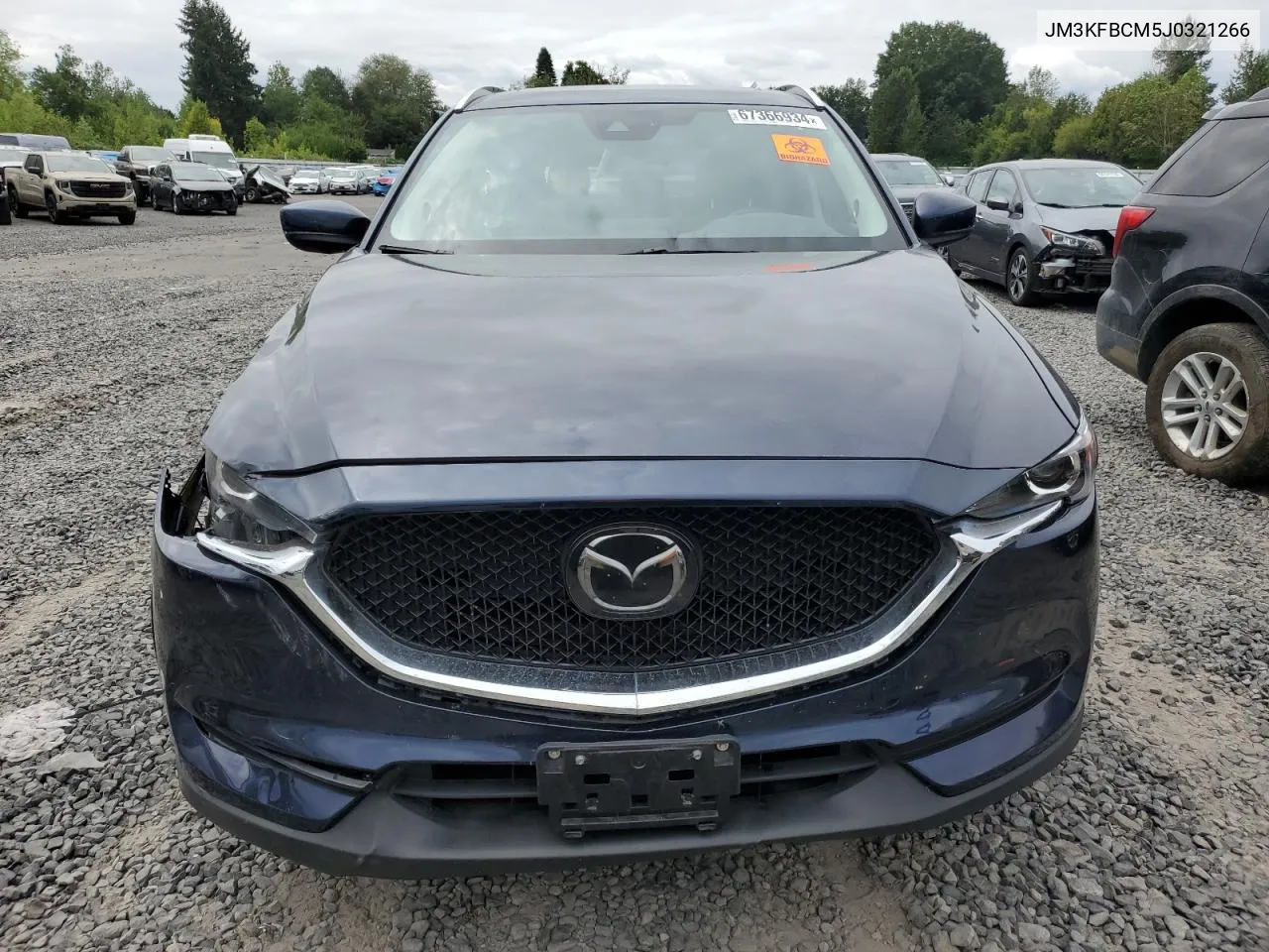 JM3KFBCM5J0321266 2018 Mazda Cx-5 Touring