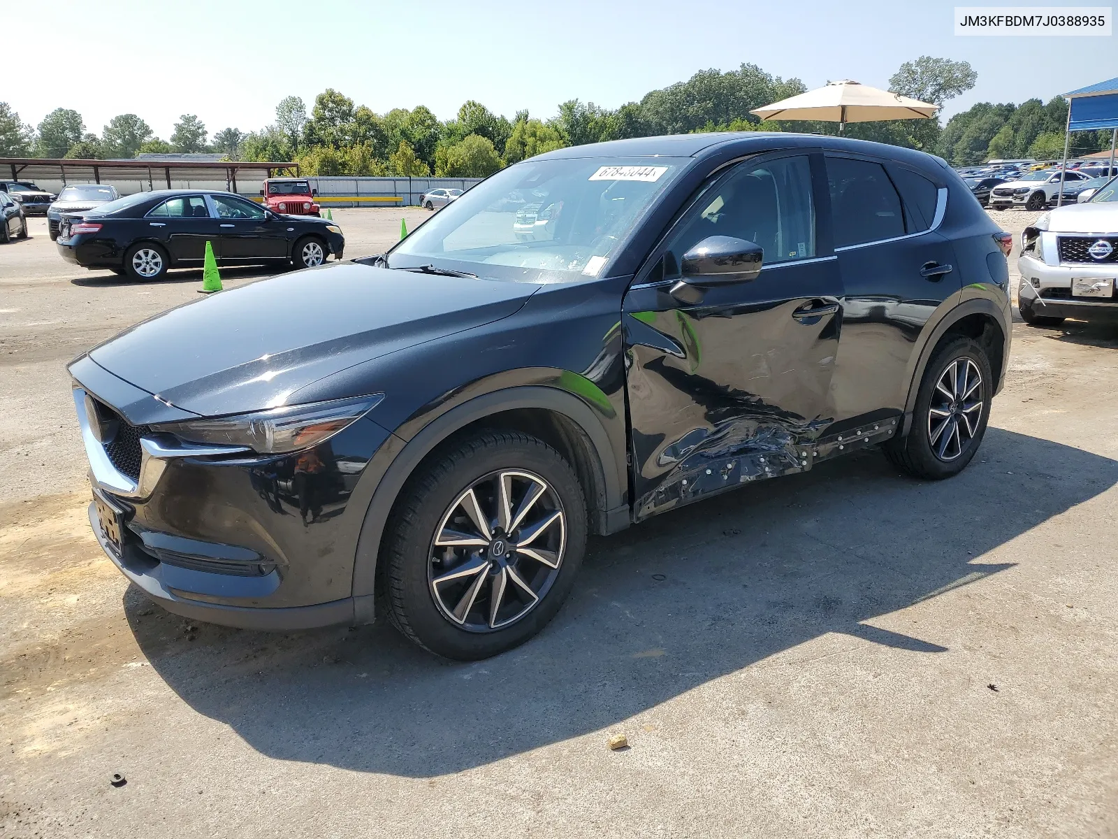 2018 Mazda Cx-5 Grand Touring VIN: JM3KFBDM7J0388935 Lot: 67848044