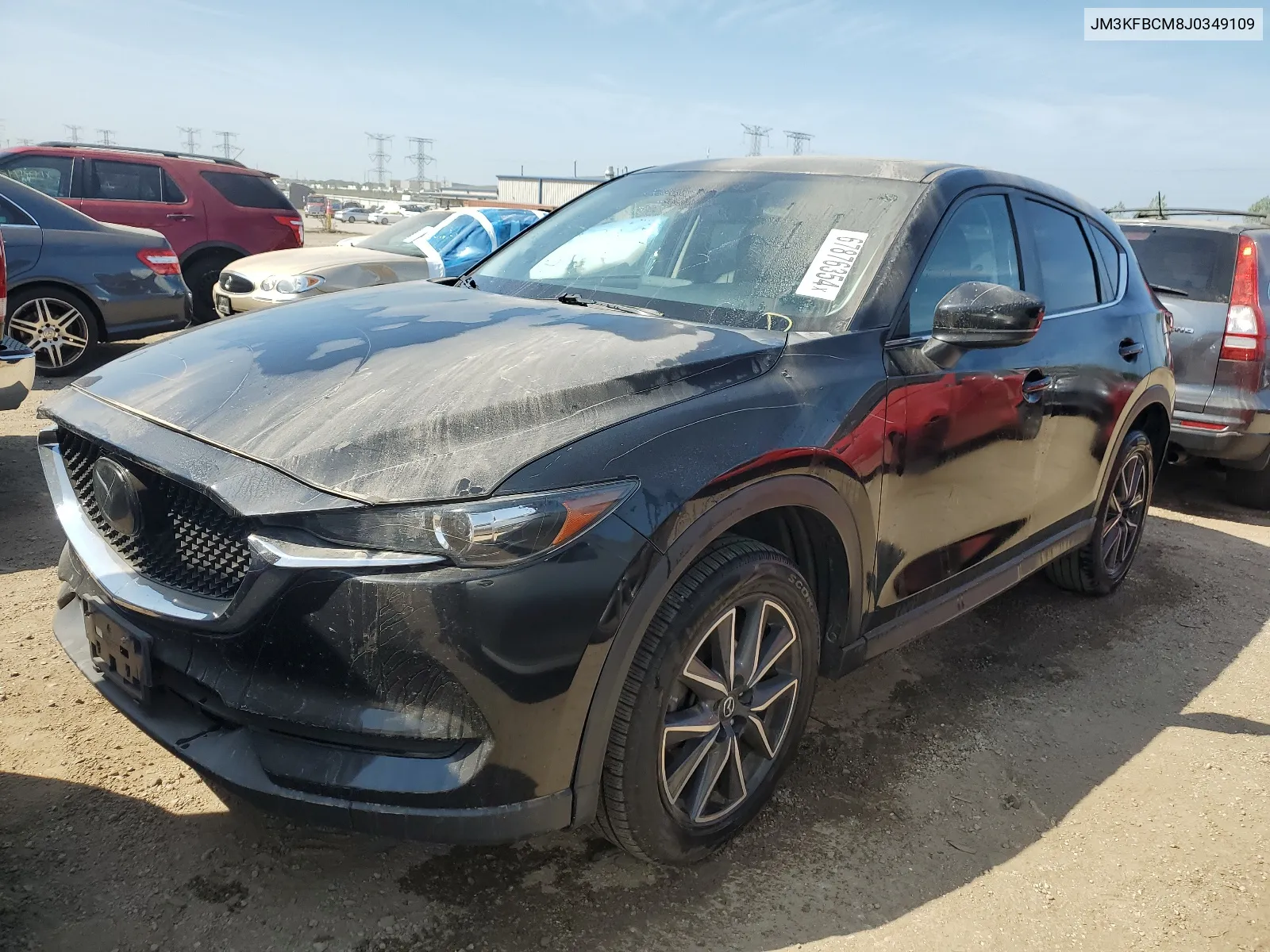 2018 Mazda Cx-5 Touring VIN: JM3KFBCM8J0349109 Lot: 67876354