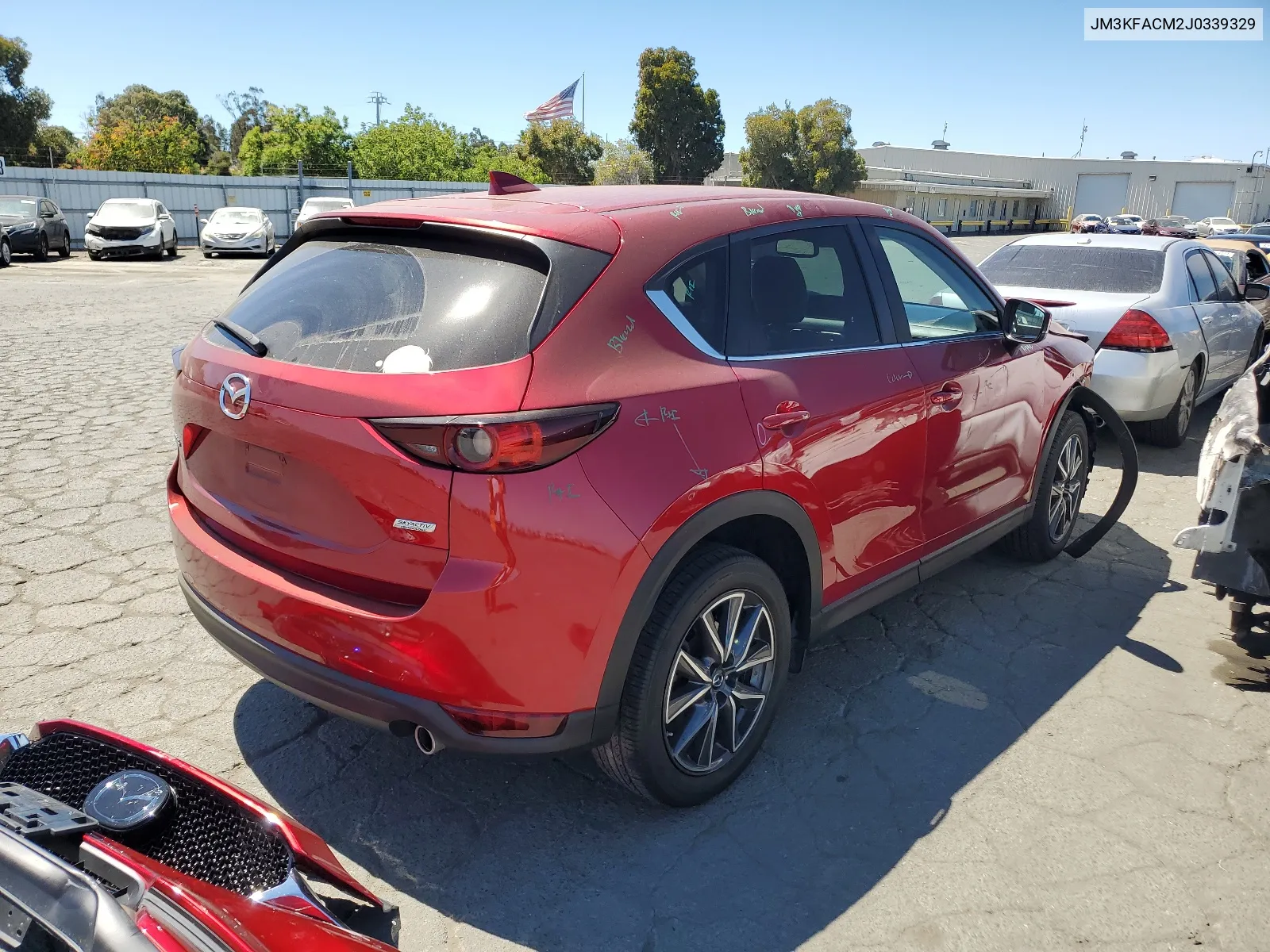 2018 Mazda Cx-5 Touring VIN: JM3KFACM2J0339329 Lot: 68110194