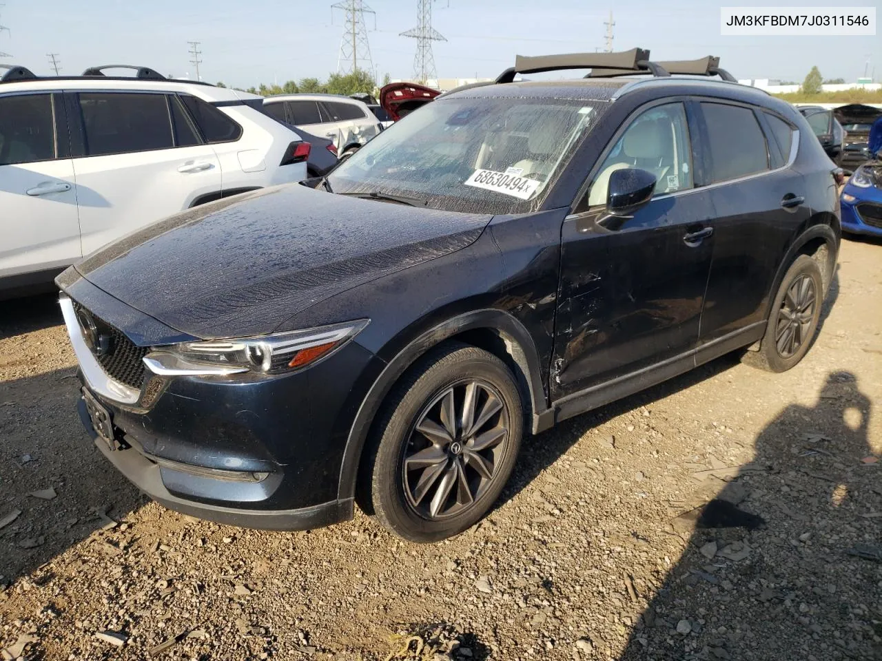 2018 Mazda Cx-5 Grand Touring VIN: JM3KFBDM7J0311546 Lot: 68630494