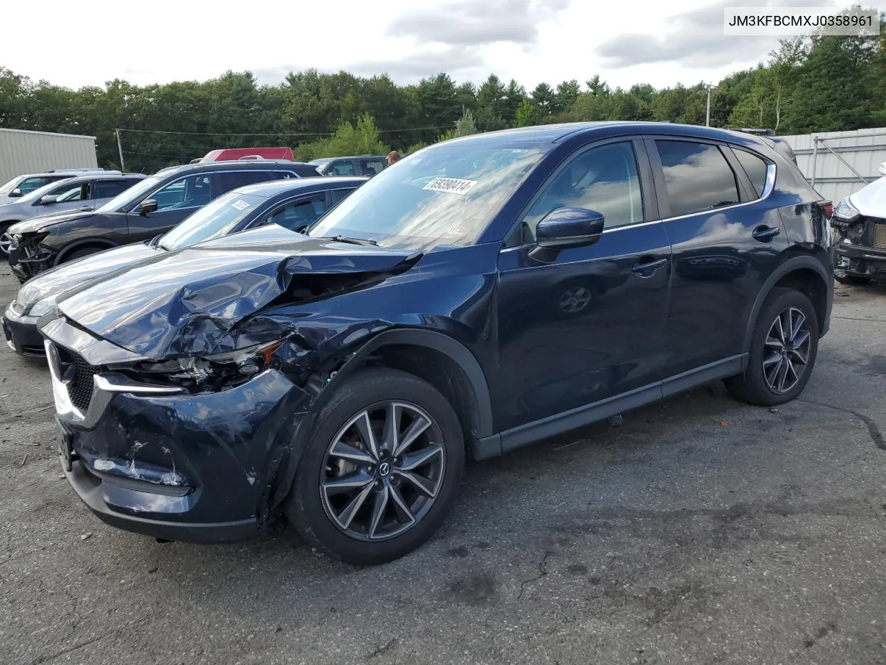 2018 Mazda Cx-5 Touring VIN: JM3KFBCMXJ0358961 Lot: 69390414