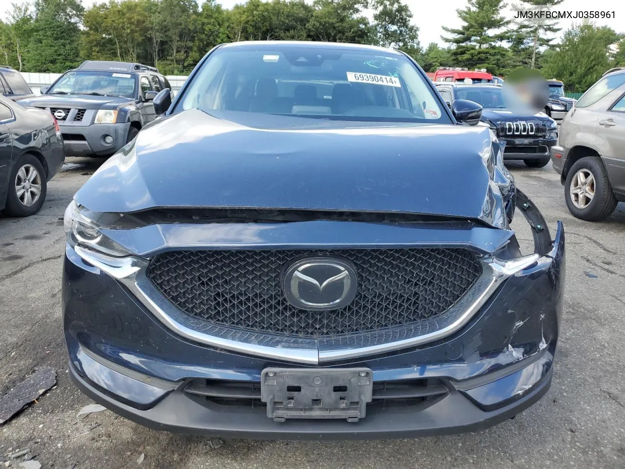 JM3KFBCMXJ0358961 2018 Mazda Cx-5 Touring