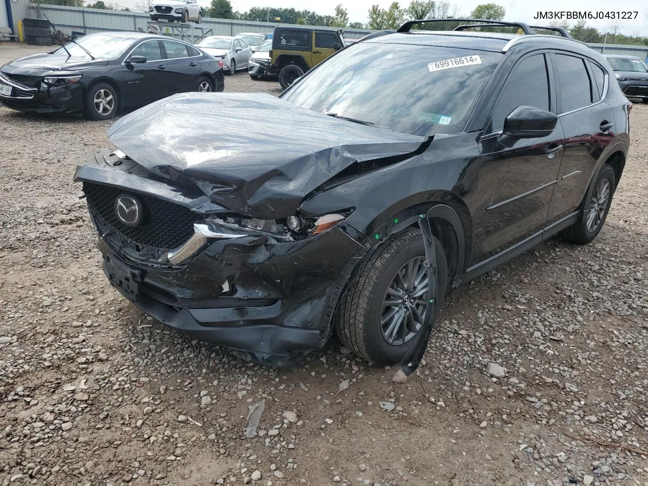 2018 Mazda Cx-5 Sport VIN: JM3KFBBM6J0431227 Lot: 69916614