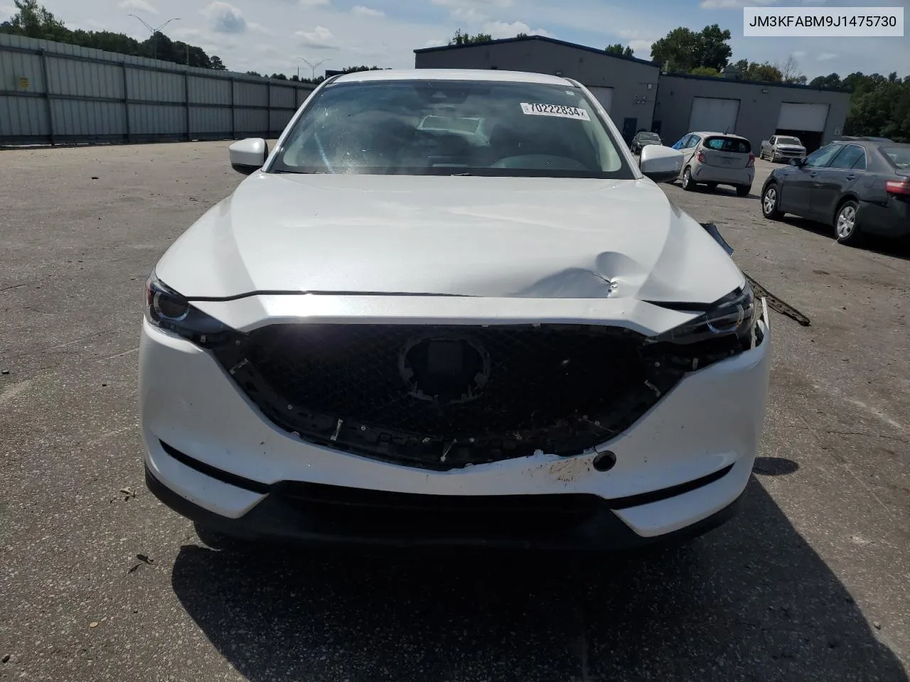 2018 Mazda Cx-5 Sport VIN: JM3KFABM9J1475730 Lot: 70222834