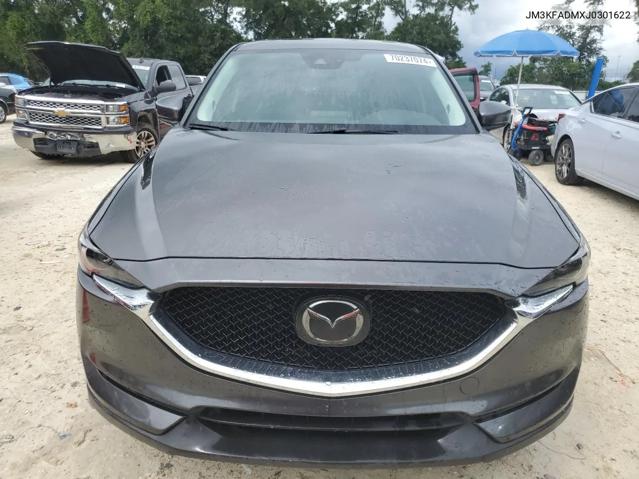 2018 Mazda Cx-5 Grand Touring VIN: JM3KFADMXJ0301622 Lot: 70237074