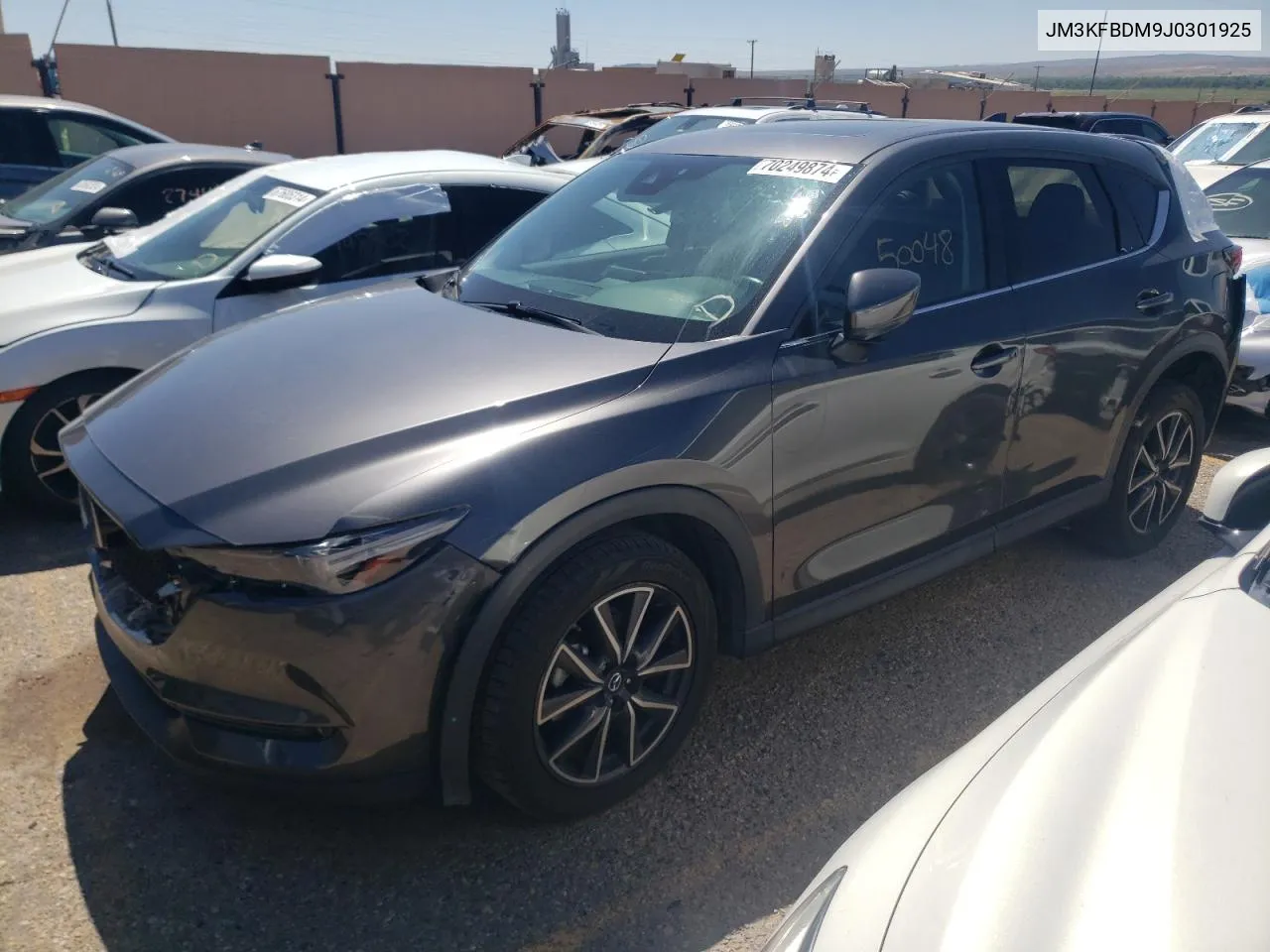 2018 Mazda Cx-5 Grand Touring VIN: JM3KFBDM9J0301925 Lot: 70249874