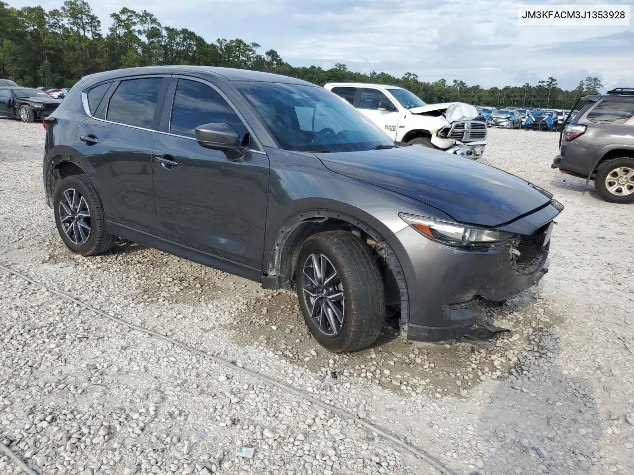 2018 Mazda Cx-5 Touring VIN: JM3KFACM3J1353928 Lot: 70372254