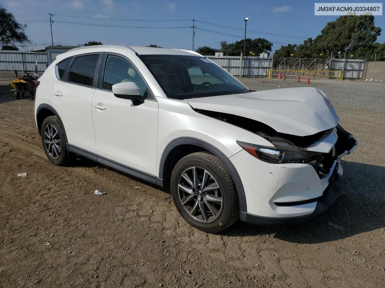 2018 Mazda Cx-5 Touring VIN: JM3KFACM9J0334807 Lot: 70785854