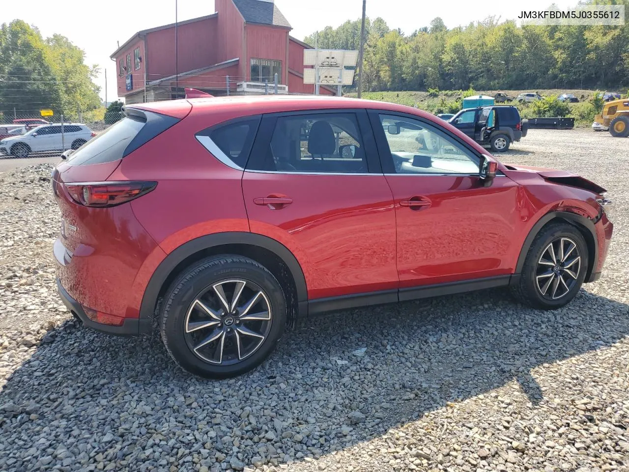 2018 Mazda Cx-5 Grand Touring VIN: JM3KFBDM5J0355612 Lot: 70804944