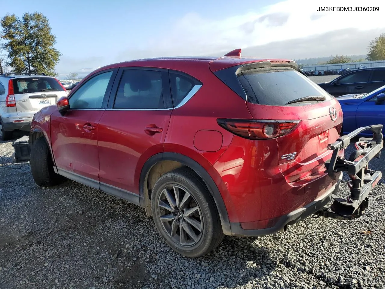 2018 Mazda Cx-5 Grand Touring VIN: JM3KFBDM3J0360209 Lot: 71249484