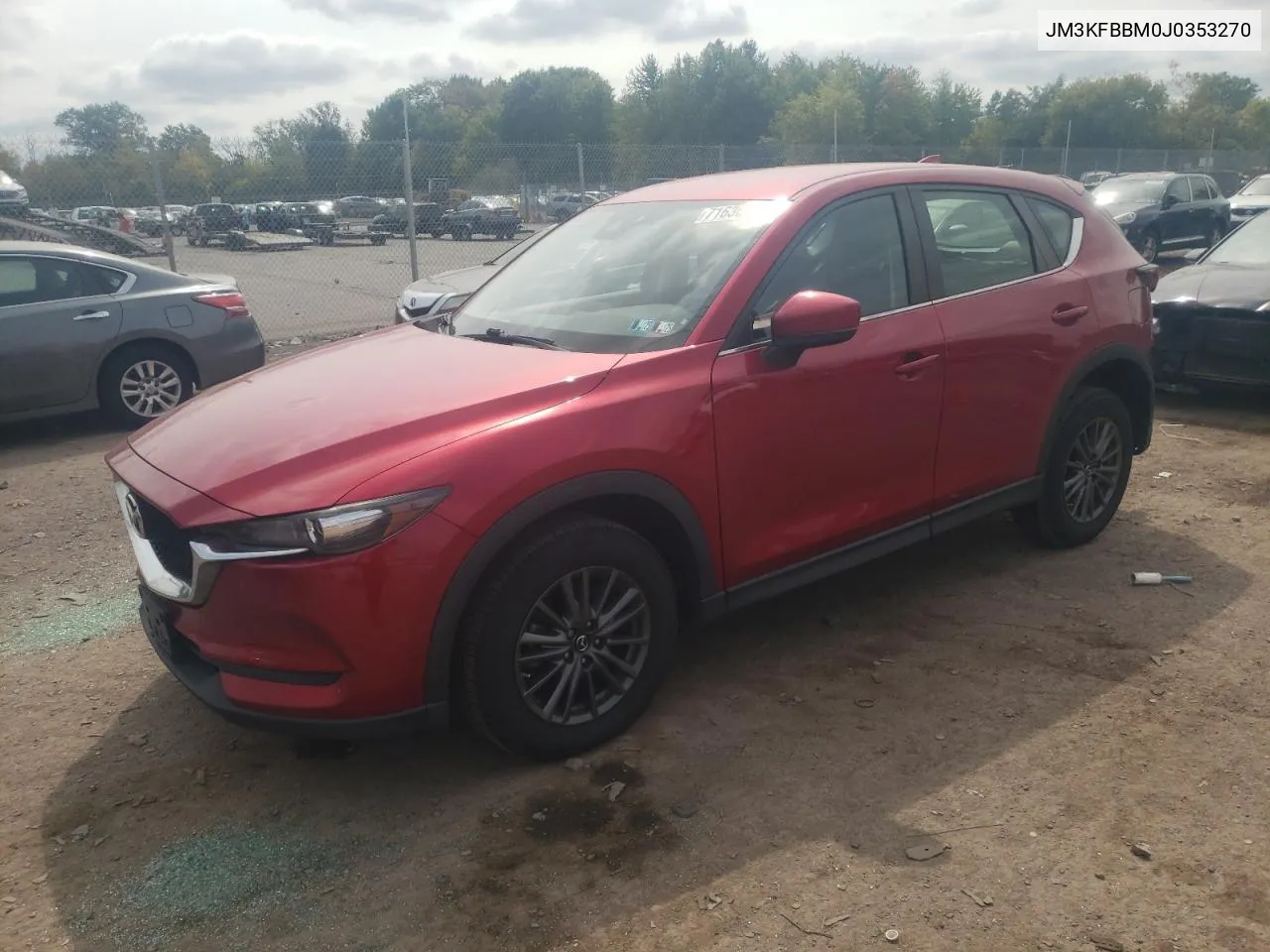 2018 Mazda Cx-5 Sport VIN: JM3KFBBM0J0353270 Lot: 71636744