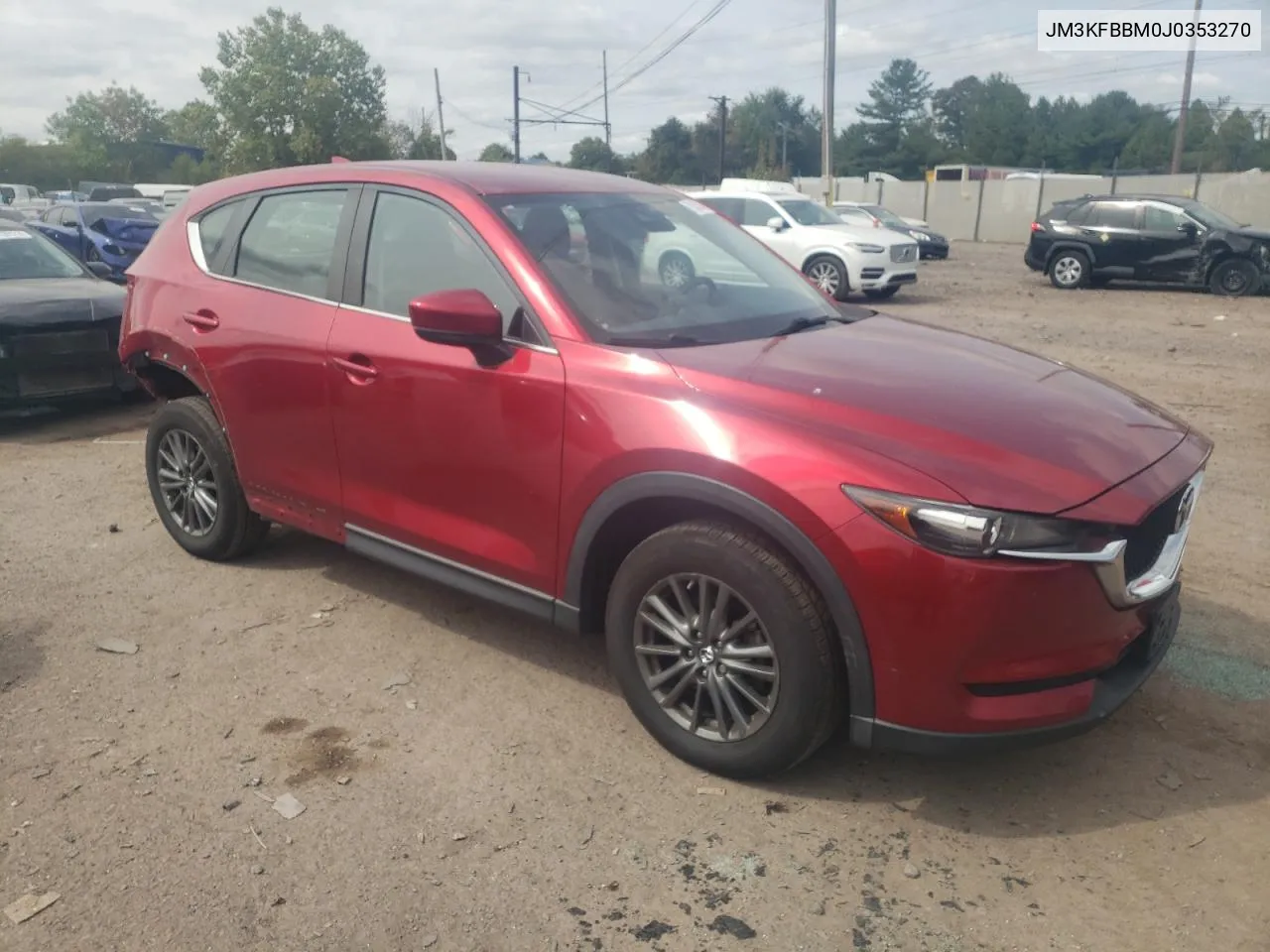 2018 Mazda Cx-5 Sport VIN: JM3KFBBM0J0353270 Lot: 71636744