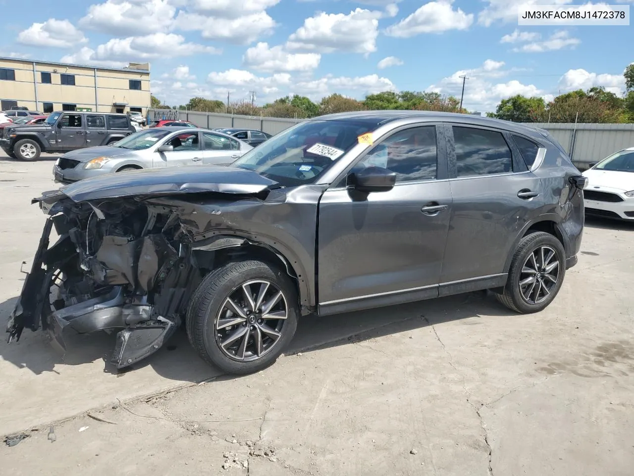 2018 Mazda Cx-5 Touring VIN: JM3KFACM8J1472378 Lot: 71792544