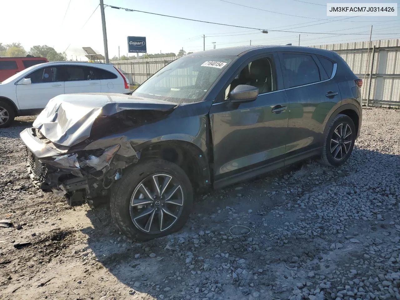 JM3KFACM7J0314426 2018 Mazda Cx-5 Touring