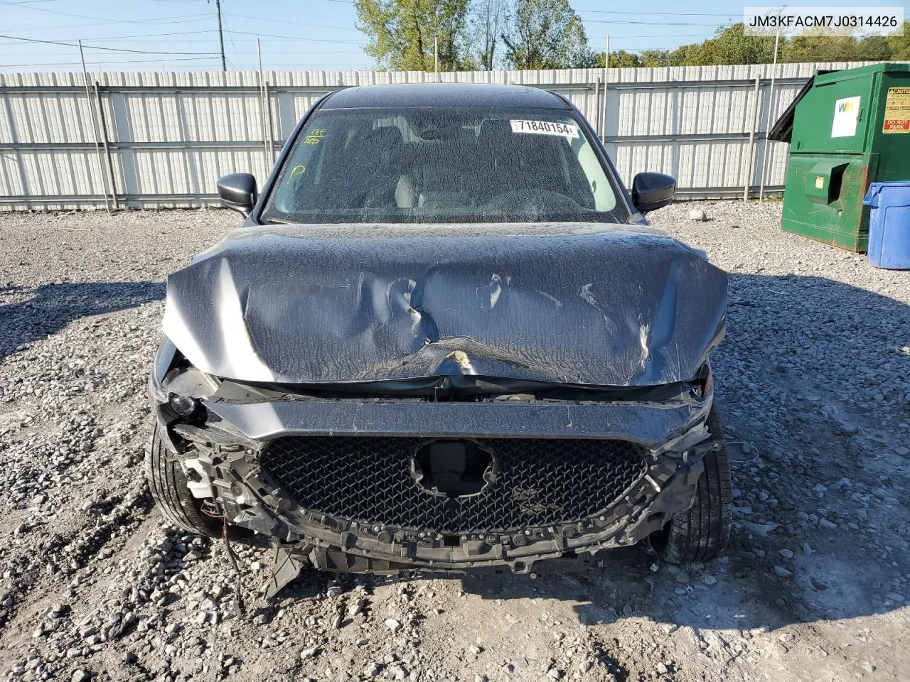 JM3KFACM7J0314426 2018 Mazda Cx-5 Touring