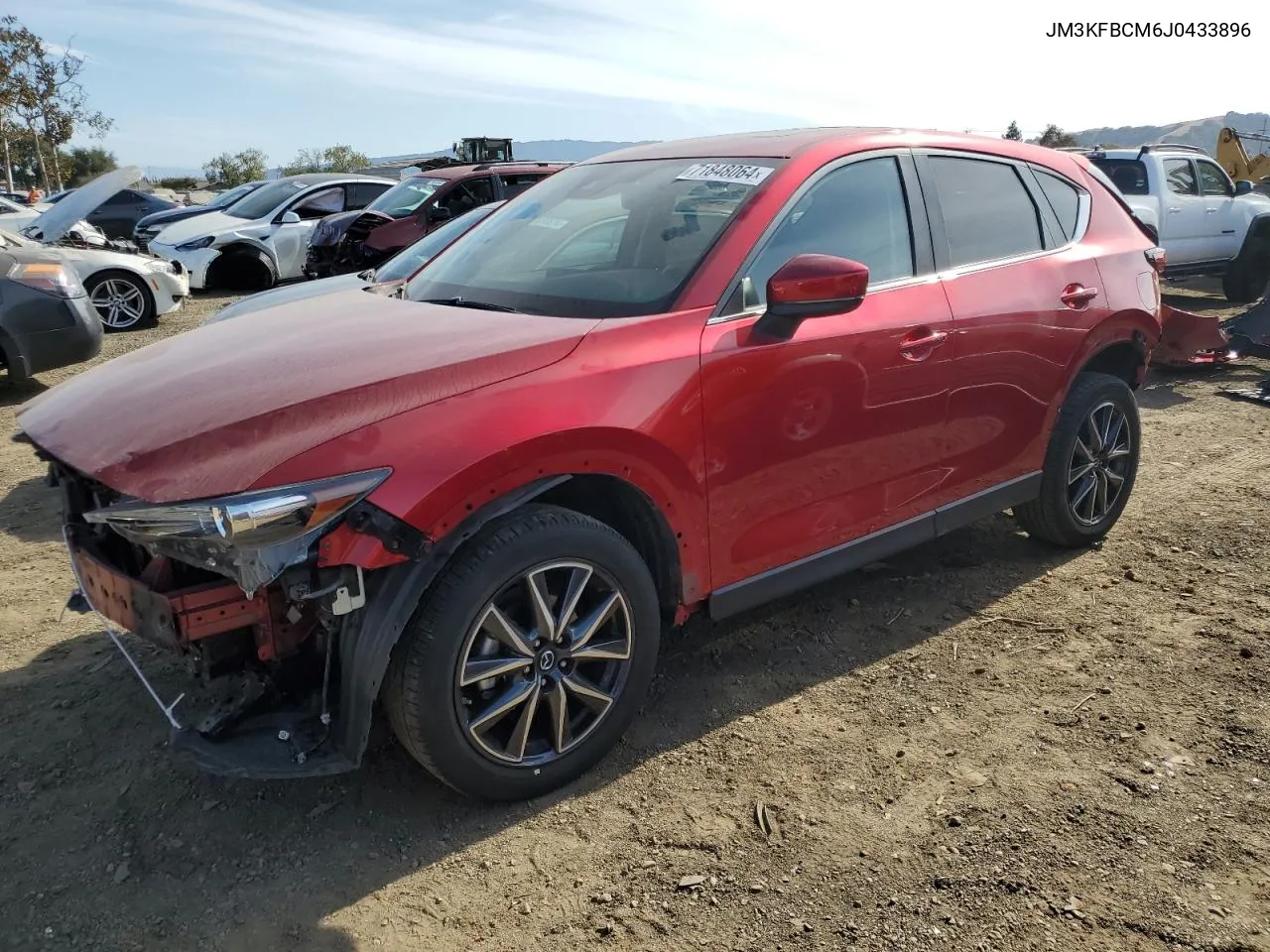 2018 Mazda Cx-5 Touring VIN: JM3KFBCM6J0433896 Lot: 71848064