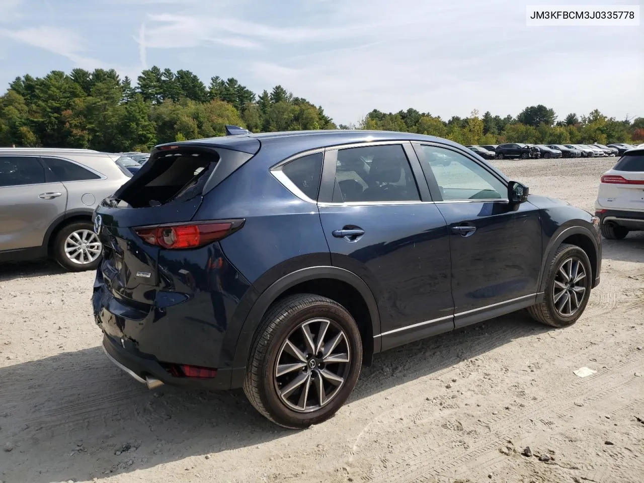 2018 Mazda Cx-5 Touring VIN: JM3KFBCM3J0335778 Lot: 71957284