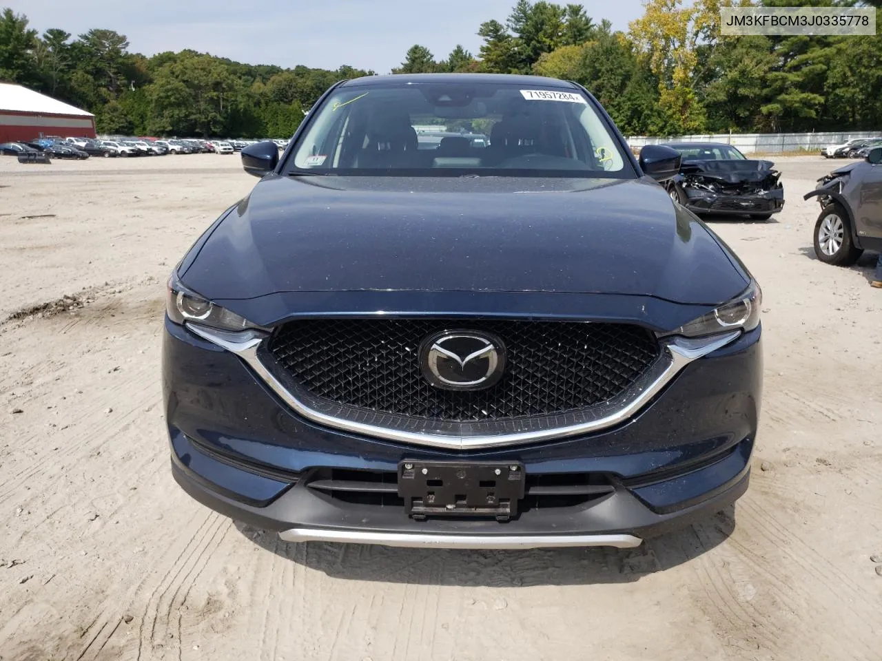 2018 Mazda Cx-5 Touring VIN: JM3KFBCM3J0335778 Lot: 71957284