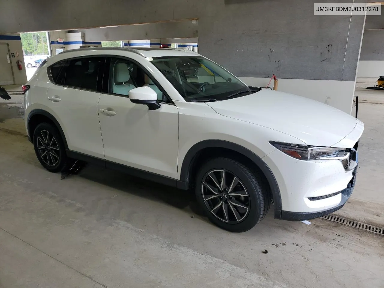 2018 Mazda Cx-5 Grand Touring VIN: JM3KFBDM2J0312278 Lot: 72162204