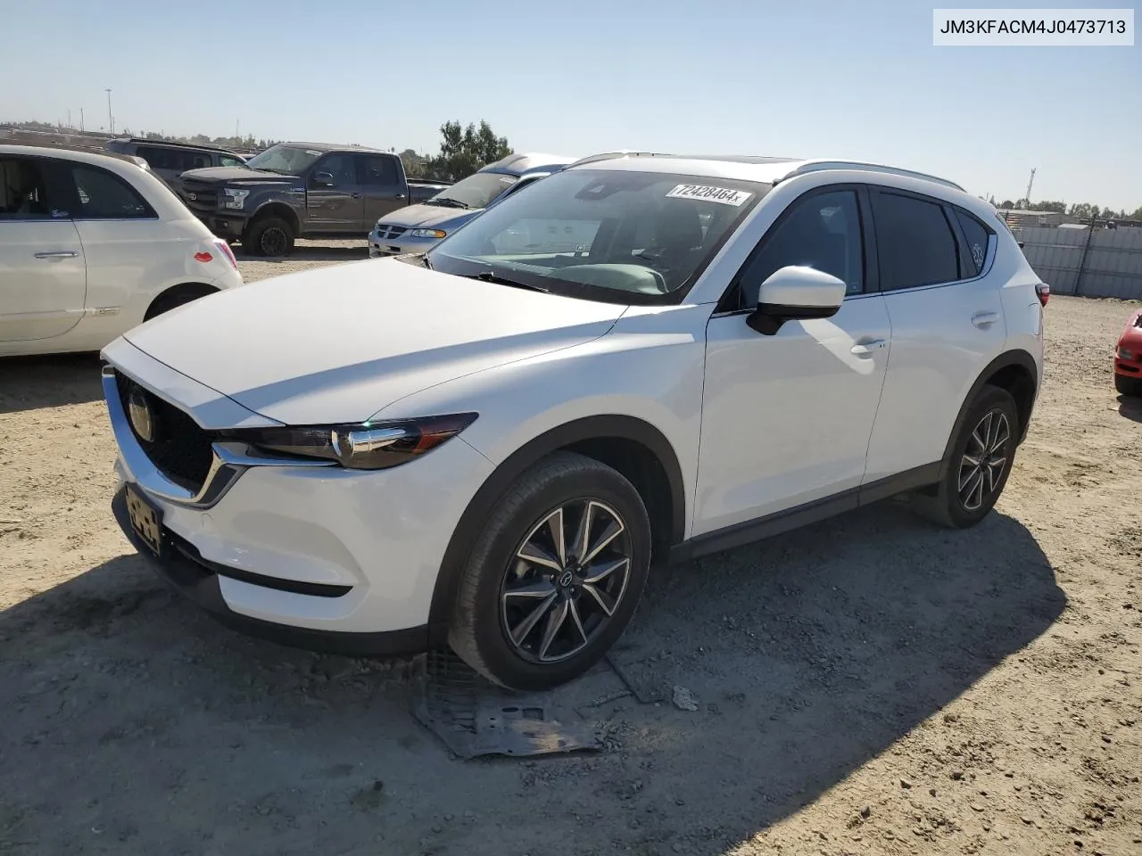 2018 Mazda Cx-5 Touring VIN: JM3KFACM4J0473713 Lot: 72428464