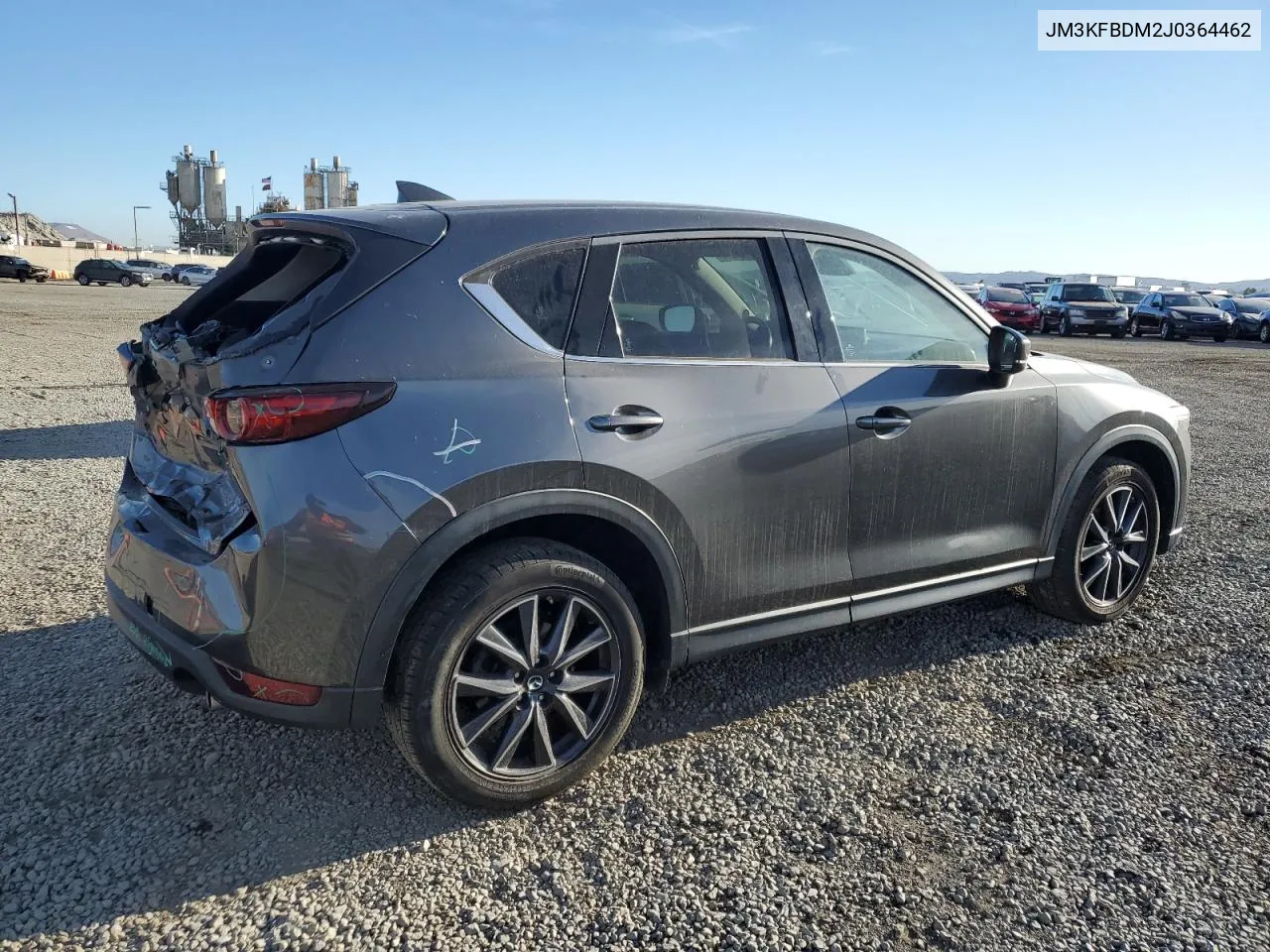 2018 Mazda Cx-5 Grand Touring VIN: JM3KFBDM2J0364462 Lot: 72475434