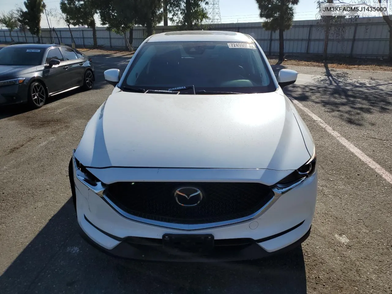 JM3KFACM5J1435000 2018 Mazda Cx-5 Touring