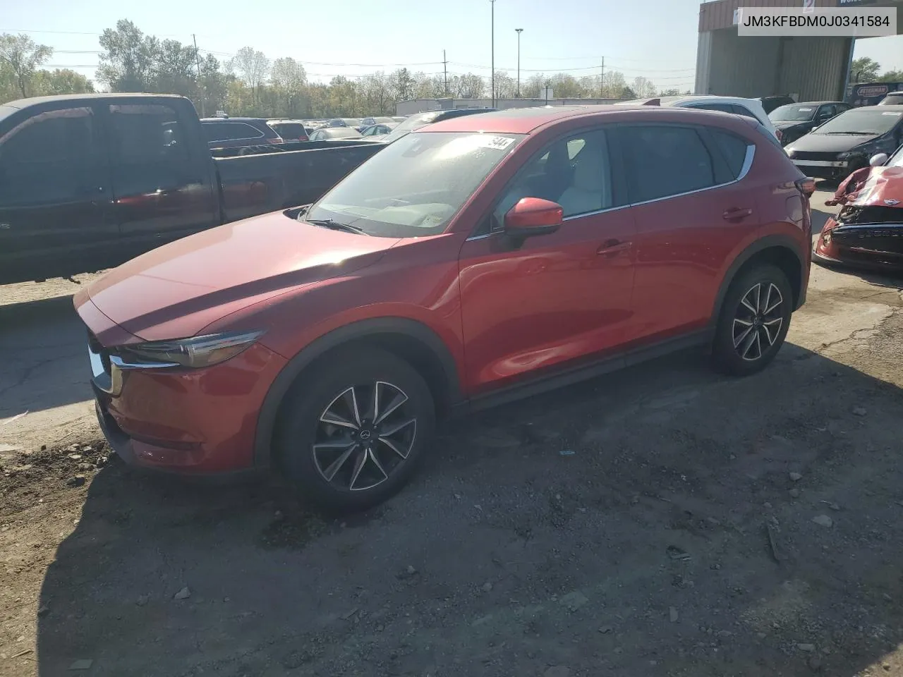 2018 Mazda Cx-5 Grand Touring VIN: JM3KFBDM0J0341584 Lot: 72626644