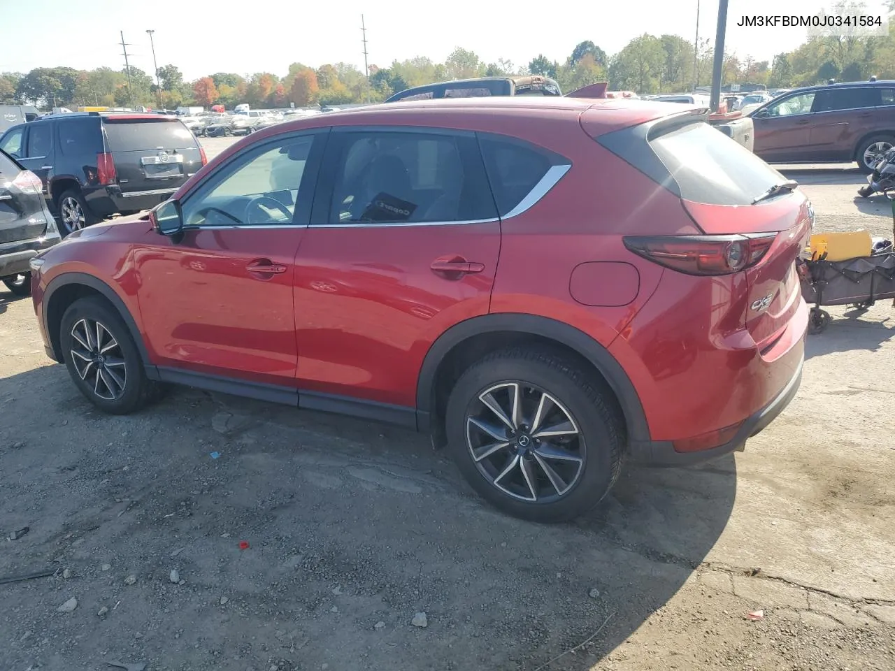 2018 Mazda Cx-5 Grand Touring VIN: JM3KFBDM0J0341584 Lot: 72626644