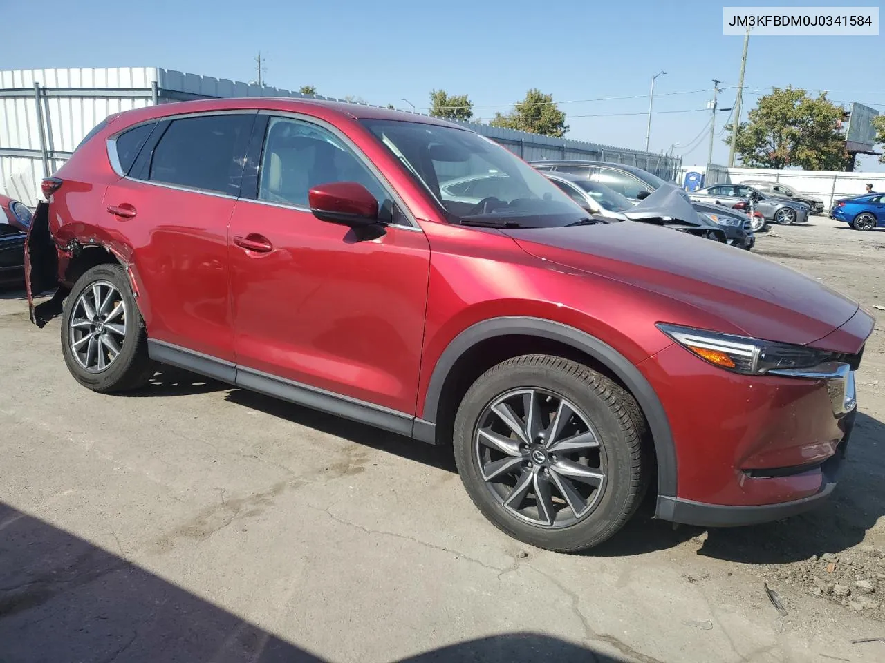 JM3KFBDM0J0341584 2018 Mazda Cx-5 Grand Touring