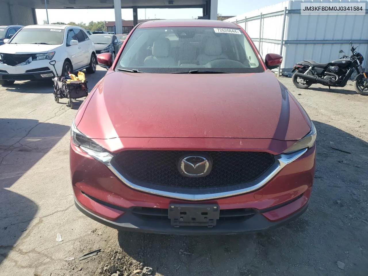 2018 Mazda Cx-5 Grand Touring VIN: JM3KFBDM0J0341584 Lot: 72626644