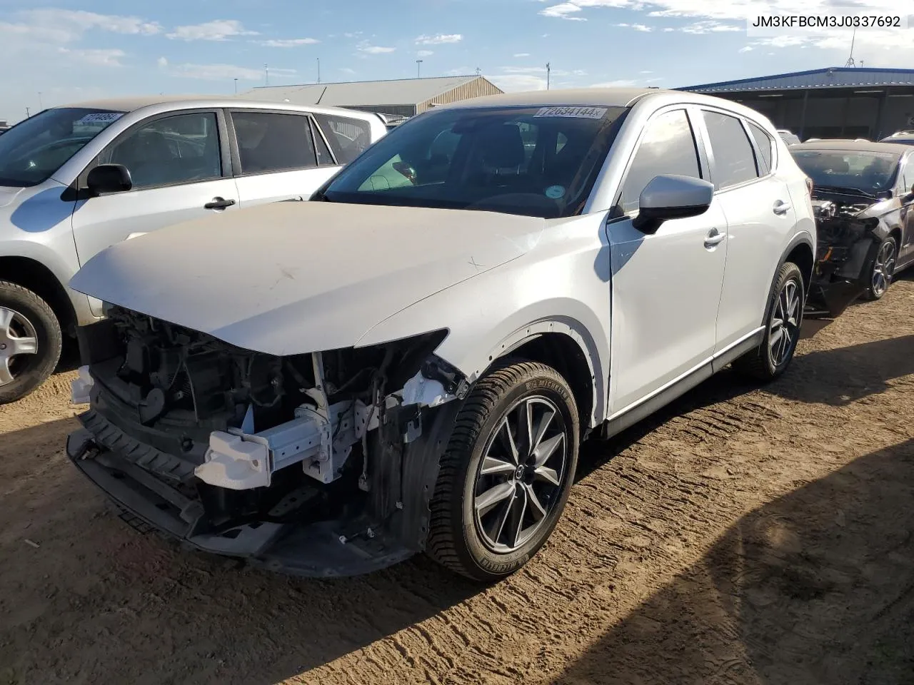 2018 Mazda Cx-5 Touring VIN: JM3KFBCM3J0337692 Lot: 72634144