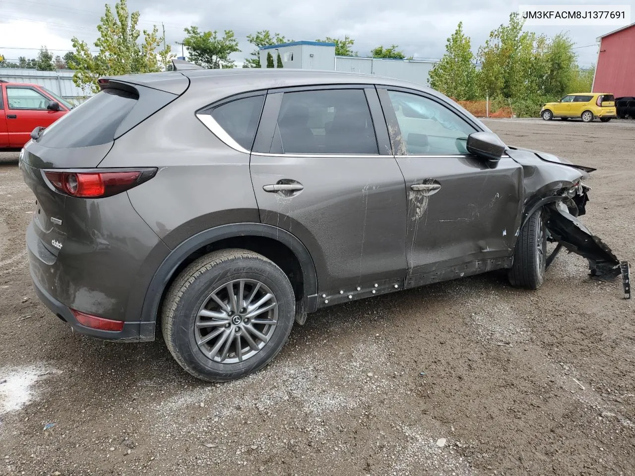 2018 Mazda Cx-5 Touring VIN: JM3KFACM8J1377691 Lot: 72695044