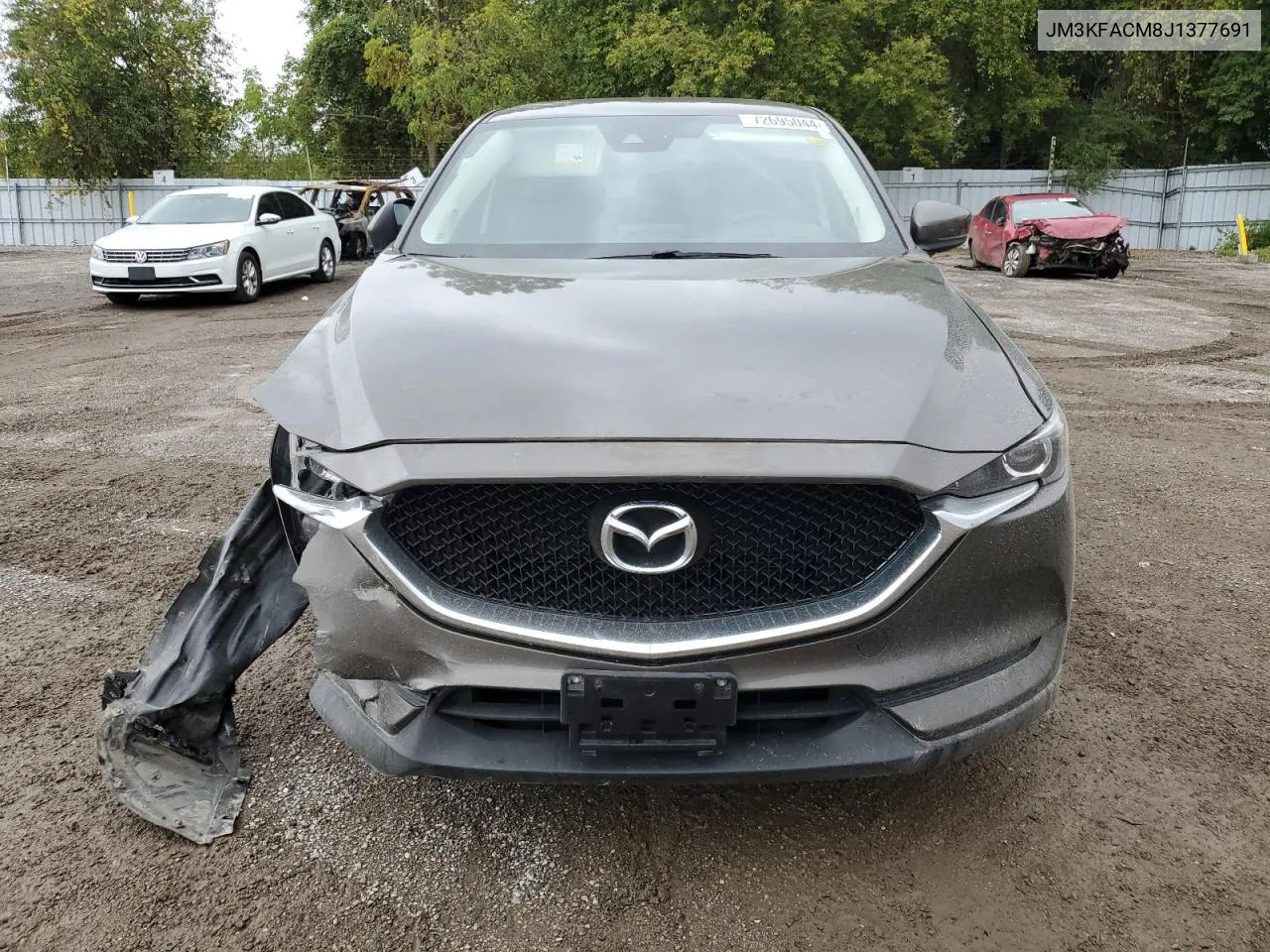 2018 Mazda Cx-5 Touring VIN: JM3KFACM8J1377691 Lot: 72695044